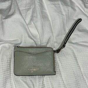 Kate Spade Light Green Wristlet Wallet